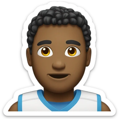 Un basketteur sticker