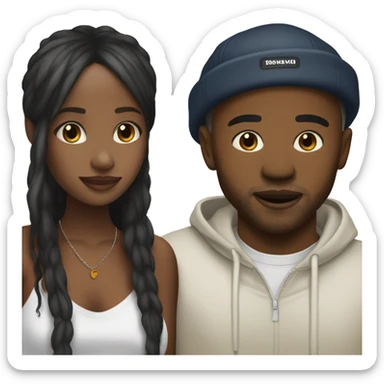 black girl meeting frank ocean sticker