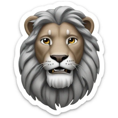 A Detroit lion sticker
