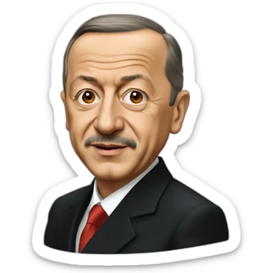 recep tayyip erdogan sticker