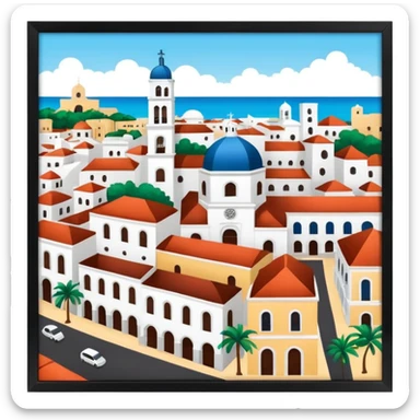santo domingo dominican republic sticker