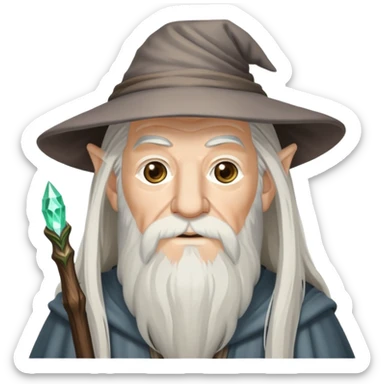 Gandalf from The Lord of the Rings sticker