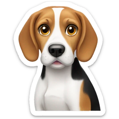 Beagle sticker