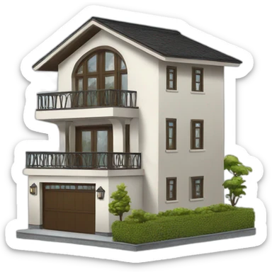 Modern luxury house sticker