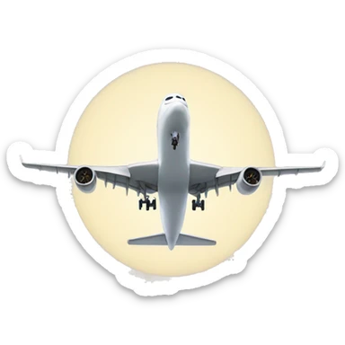 airplane sticker