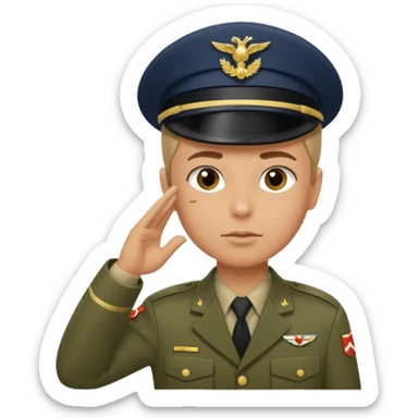 S.A.S mit salotiertem Soldaten sticker