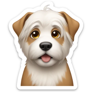 Me with cute dog sticker