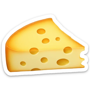 Cheese slice sticker