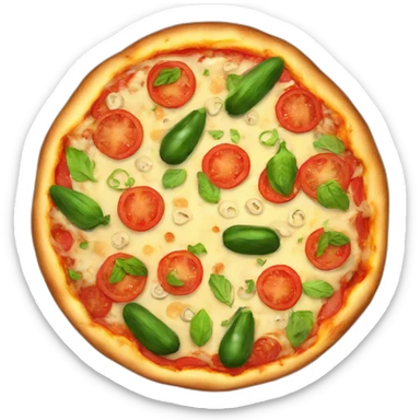 Veggies Pizza sticker