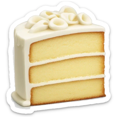 Vanilla cake  sticker