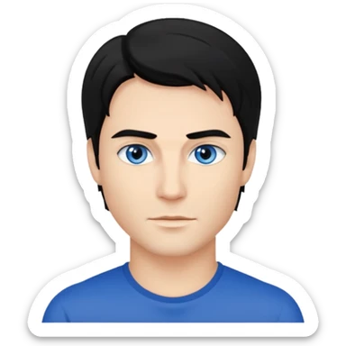 Damon Salvatore from The Vampire Diaries sticker