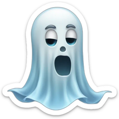 Ghost sorprendido  sticker
