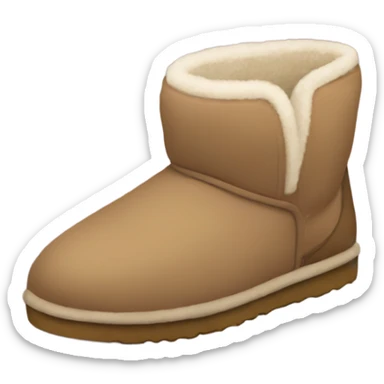 uggs slipper sticker