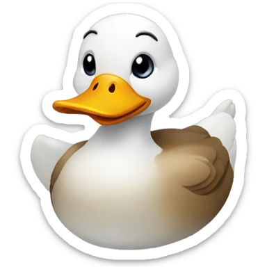 Duck sticker