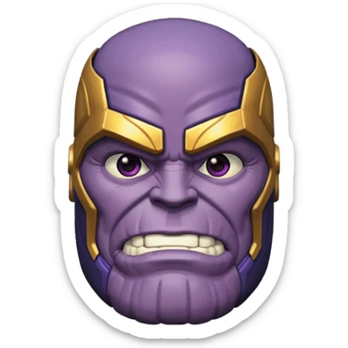 thanos sticker