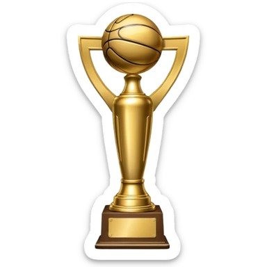 NBA trophy Larry O’Brien  sticker