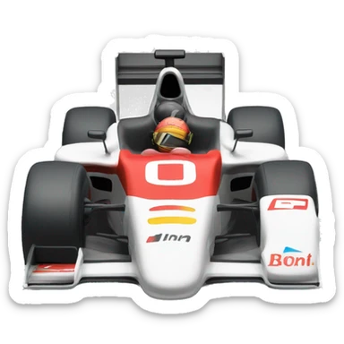 Fórmula 1 car sticker