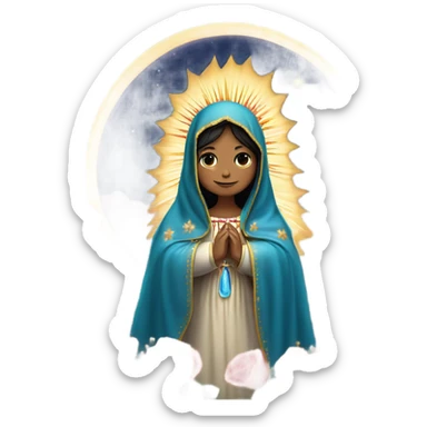Our lady of Guadalupe  sticker