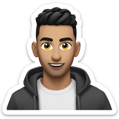 James Charles and Amir khan sticker