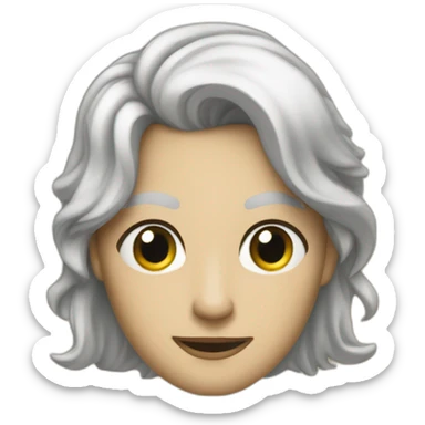 Secrétaire qui prend note sticker