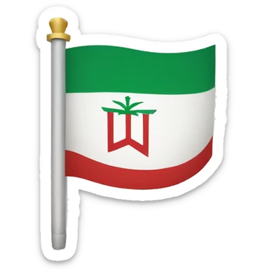 Flag of Jerusalem sticker