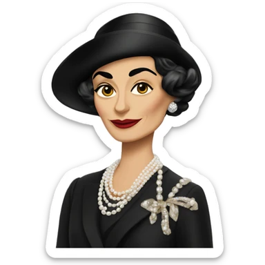 Coco chanel  sticker