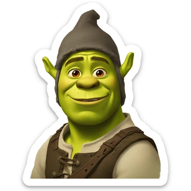 Shrek sticker