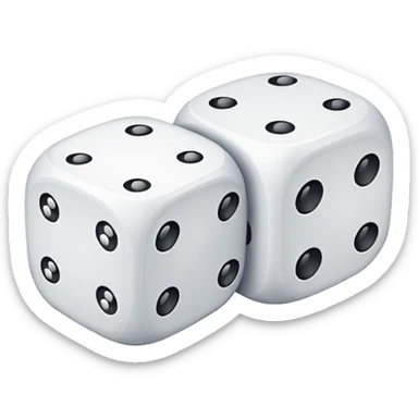game dice sticker