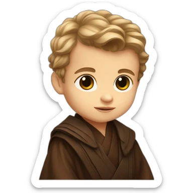 baby anakin skywalker sticker