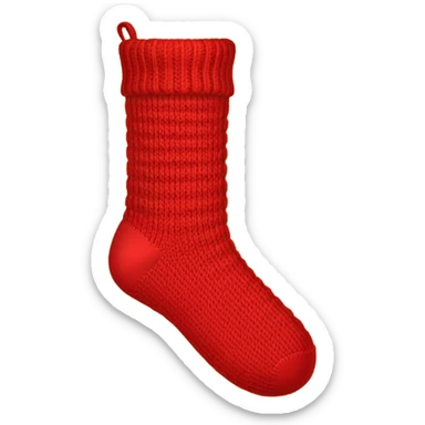 red sock sticker