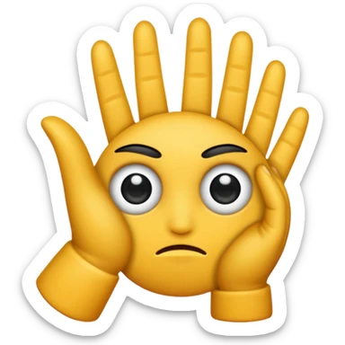 Se frotte les mains avec un regard vicieux sticker