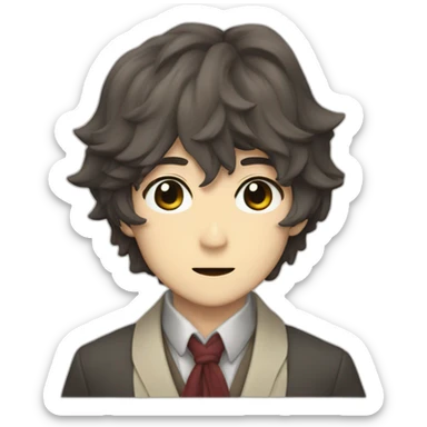 Osamu Dazai sticker