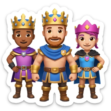 Clash Royale characters  sticker