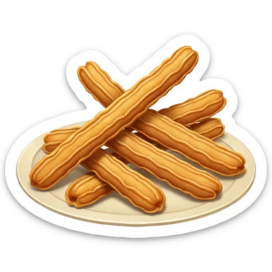 Churros, Spanish sticker