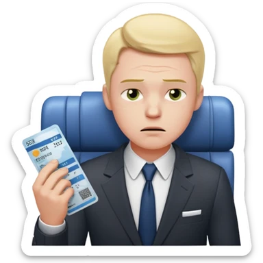 I will buy the flight ticket man cuesta mil dolares sticker