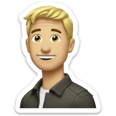 three craig federighis in the style of Three Wold Moon sticker