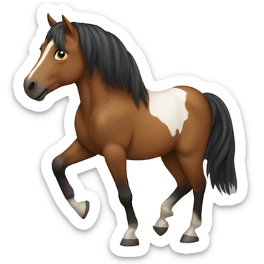 Horse sticker