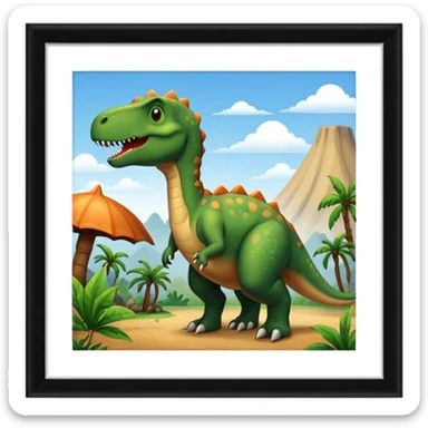 dinosaur museum sticker