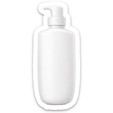 Moisturiser bottle  sticker