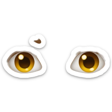 emoji with under eye bags sticker