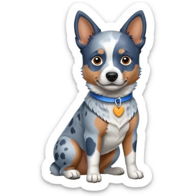 Blue heeler  sticker