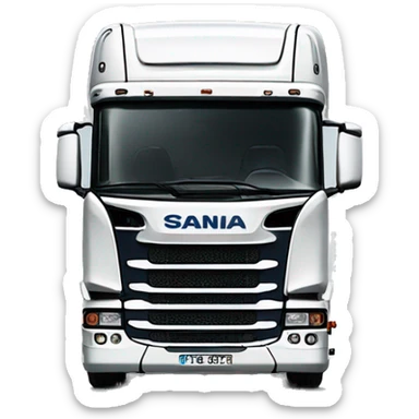 Scania v 8 sticker