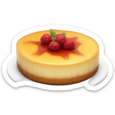 Flan  sticker