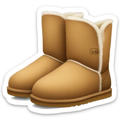 UGG slippers  sticker
