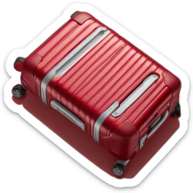 One Rimowa red Essential Cabin luggage sticker