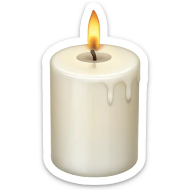 Candle sticker