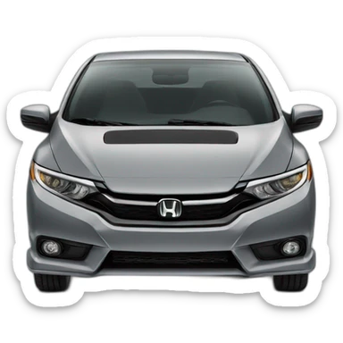 Honda civic ix grey sticker