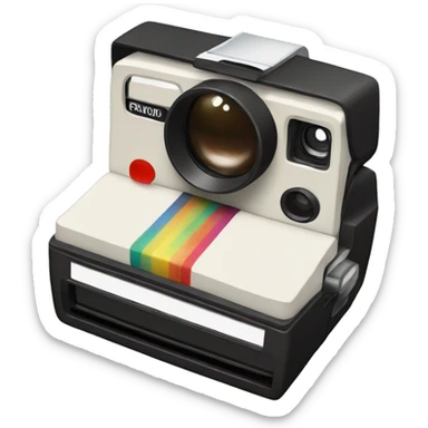 polaroid  sticker