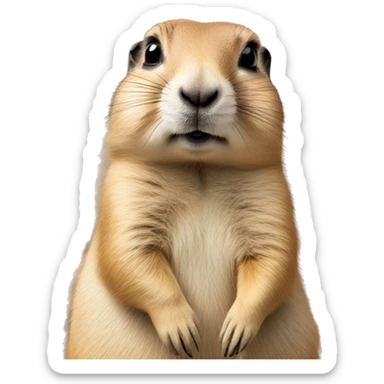 Prairie dog sticker