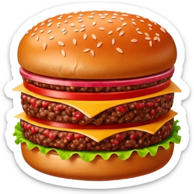 CARNE DE HAMBURGUESA sticker